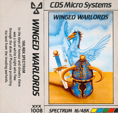 Winged Warlords box art for ZX Spectrum